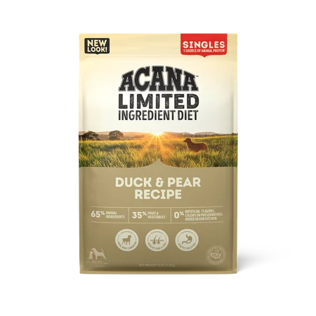 ACANA Singles Duck and Pear Recipe Limited Ingredient Dog Food