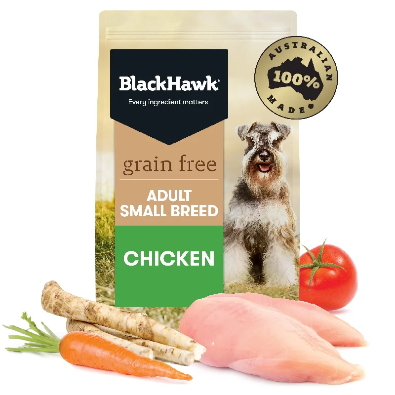 Black Hawk Grain Free Chicken Small Breed Dry Dog Food 2.5kg