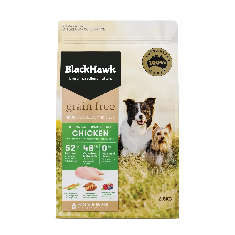 Black Hawk Grain Free Adult Chicken Dry Dog Food