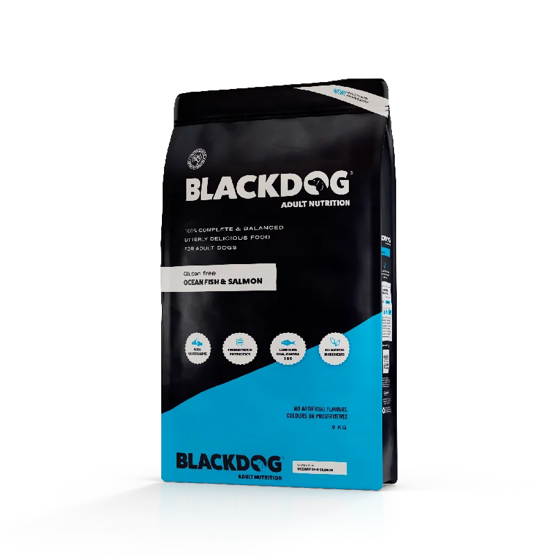 Blackdog Adult Salmon Ocean Fish Rice & Vegetables Dry Dog Food 9kg