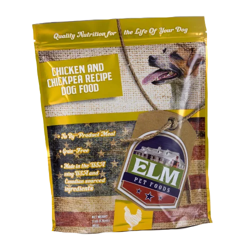 Elm Pet Foods Chicken & Chickpea Dog Food