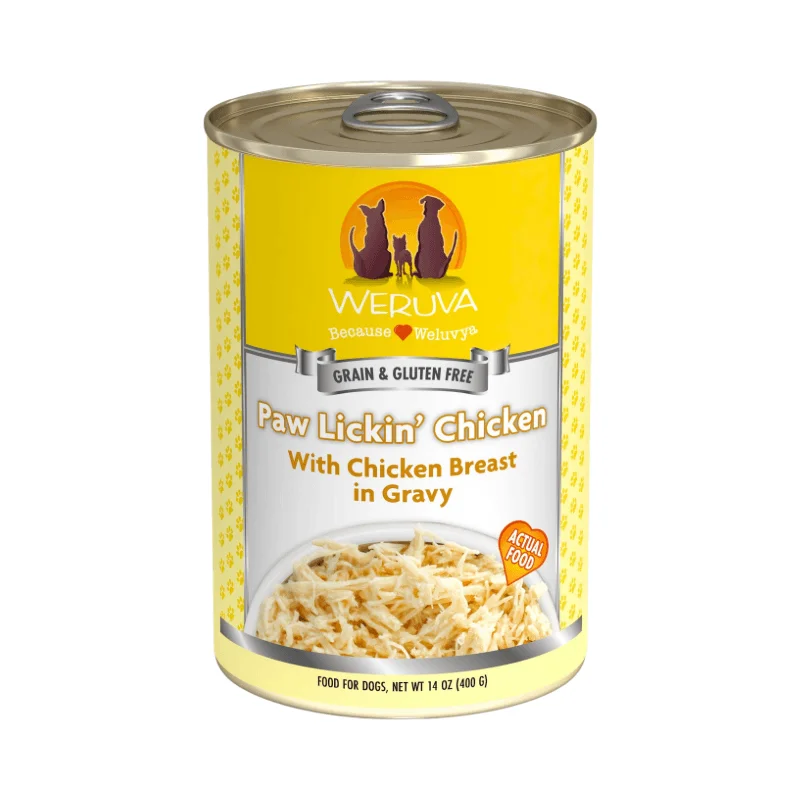 Canned Dog Food - CLASSIC - Paw Lickin’ Chicken - with Chicken Breast in Gravy