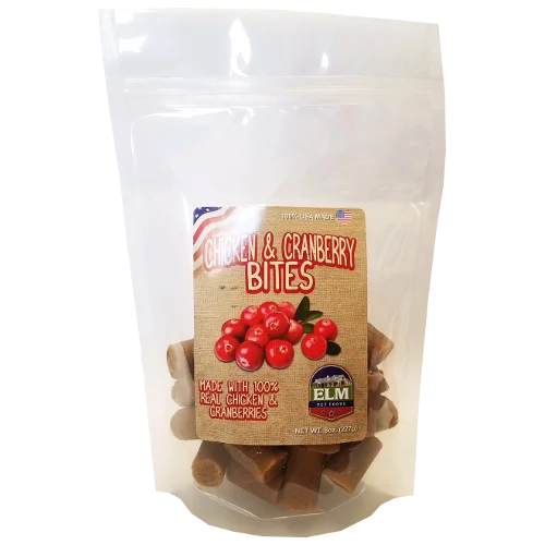 Elm Pet Foods Chicken & Cranberry Bites