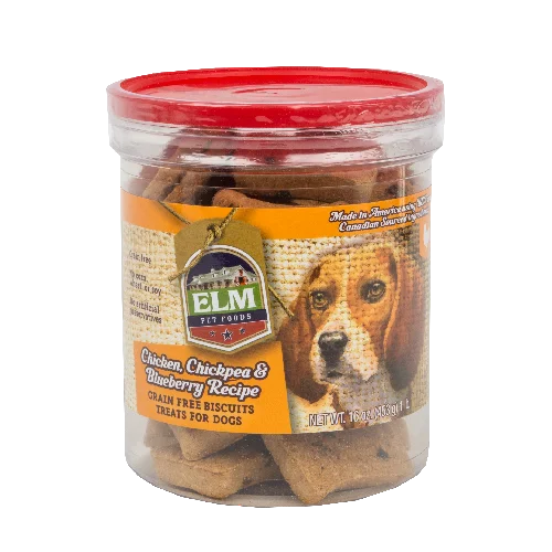 Elm Pet Foods Chicken, Chickpea & Blueberry Recipe Treats