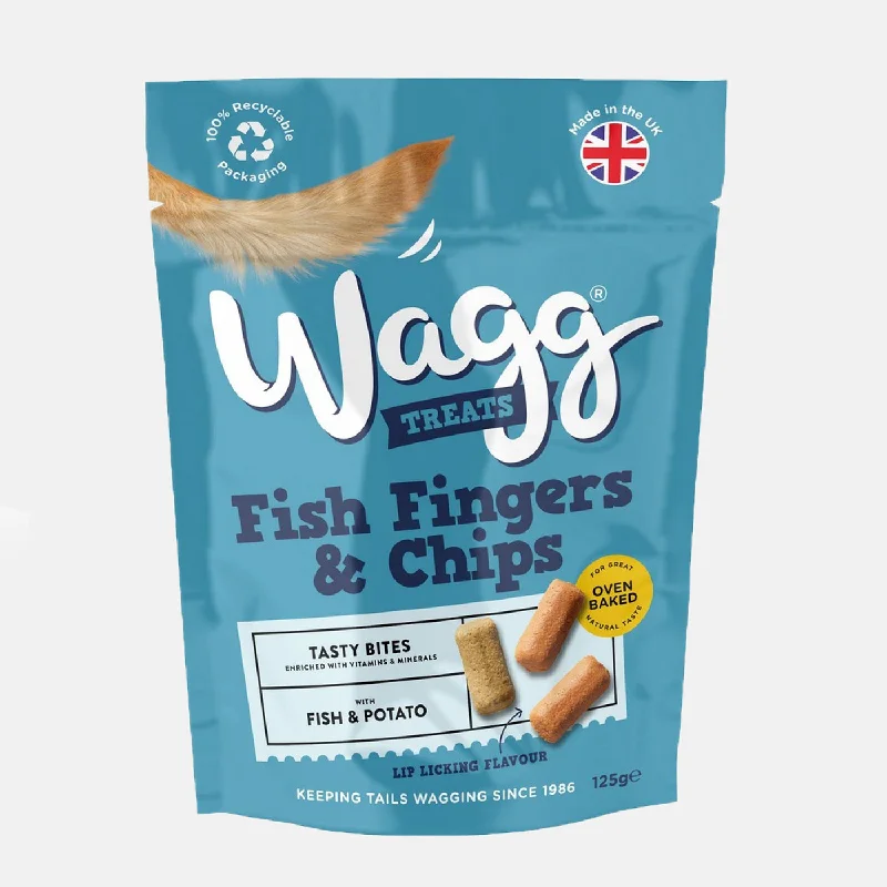 Wagg Fish Fingers & Chips Dog Treats 125g