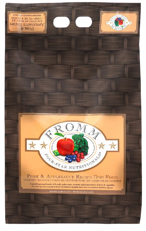 Fromm Four Star Pork & Apple Sauce Formula Dry Dog Food