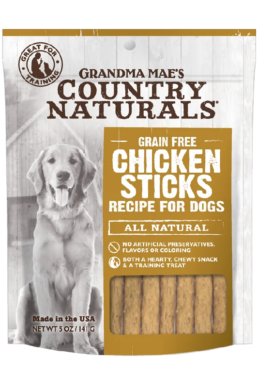 Grandma Mae's Country Naturals Grain Free Chicken Sticks 5oz