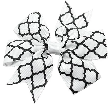 Quatrefoil White