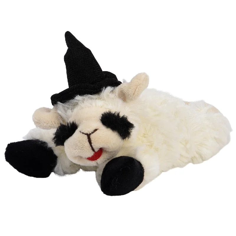 Halloween Lamb Chop 6.5" w/Black Hat & Paws