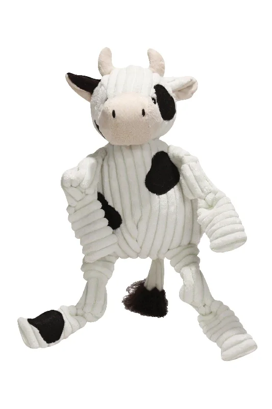 Hugglehounds Cow Knottie Plush Dog Toy