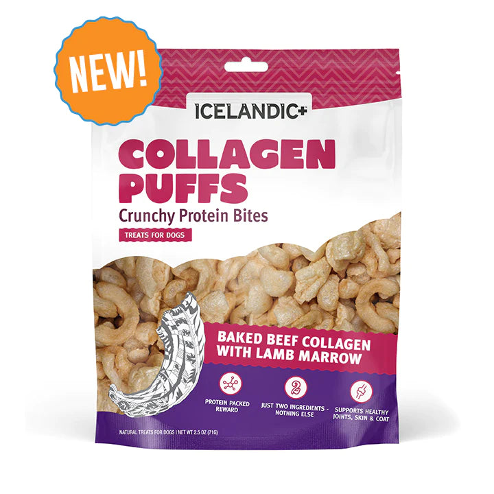 Icelandic Dog Beef Collagen Puffs With Marrow