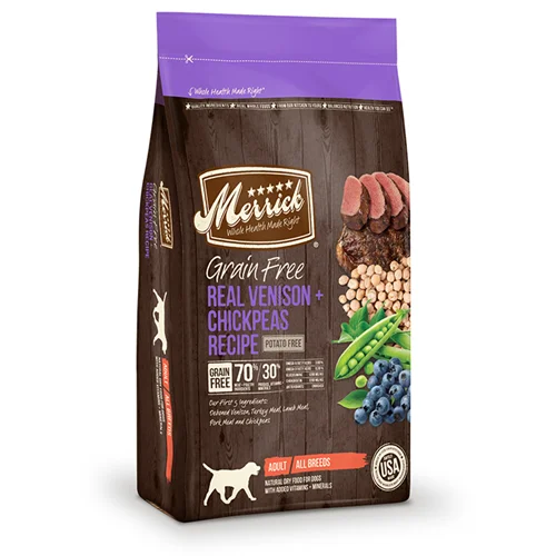 Merrick Grain Free Venison and Chickpeas Dry Dog Food