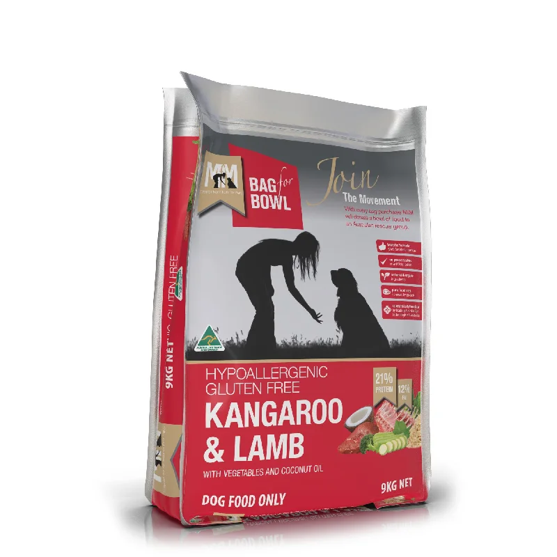 Meals for Mutts Kangaroo and Lamb Dry Dog Food 9kg