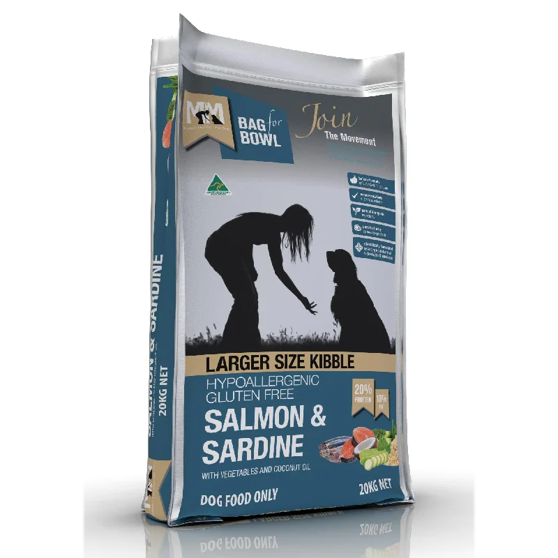 Meals for Mutts Salmon and Sardine Large Kibble Dry Dog Food 20kg