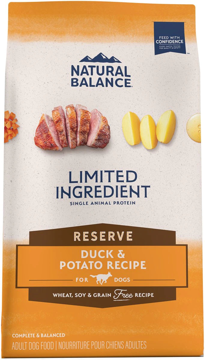 Natural Balance L.I.D. Limited Ingredient Diets Potato & Duck Dry Dog Food