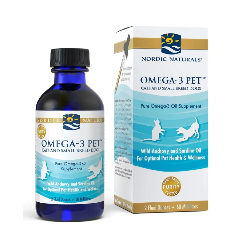 Nordic Naturals Omega-3 Pet Cats & Small Breed Dog 2oz