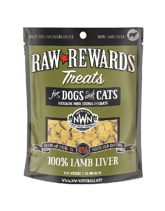 Northwest Naturals Freeze Dried Lamb Liver Treat 3oz