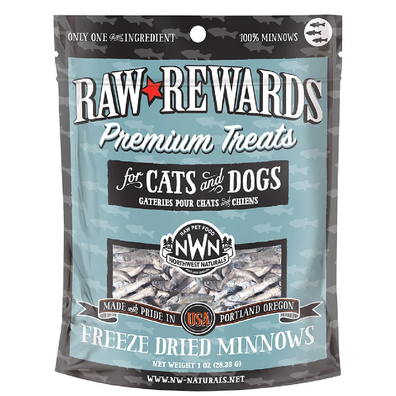 Northwest Naturals Freeze Dried Minnow Treat 1oz