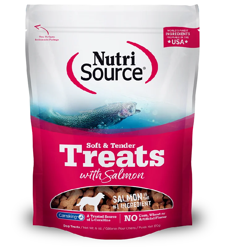 Nutrisource Soft Salmon Dog Treats