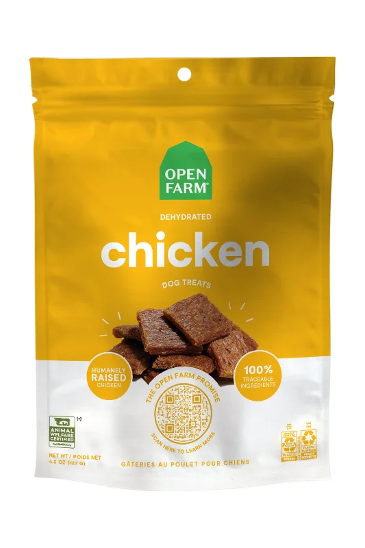 Open Farm Chicken Dehydrated Dog Treats