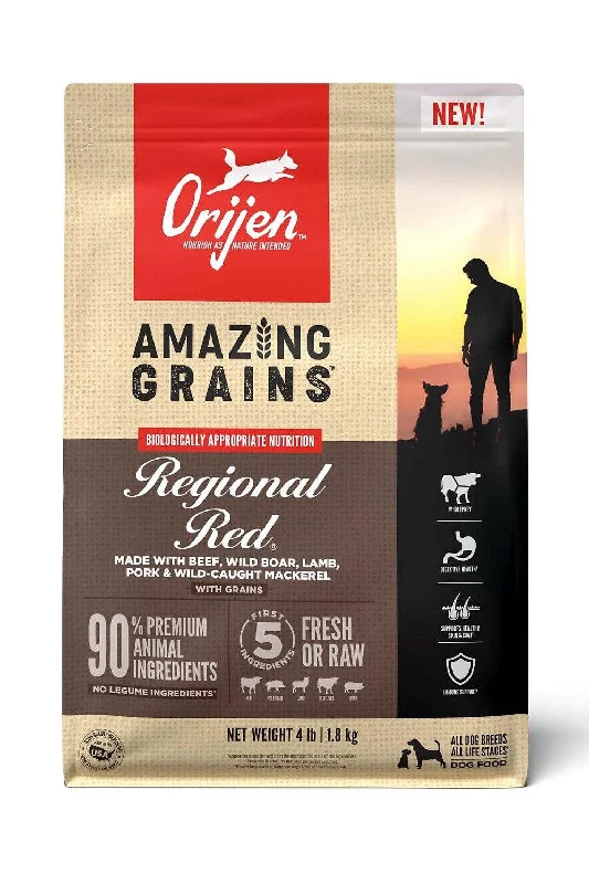 Orijen Amazing Grain Regional Red Dry Dog Food