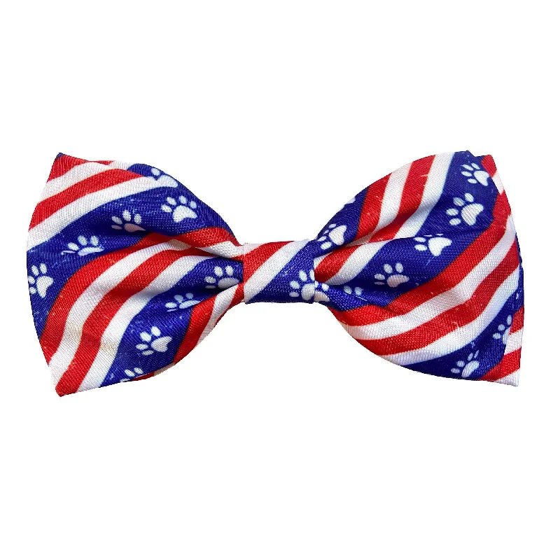 Paws & Stripes Bow Tie by Huxley & Kent