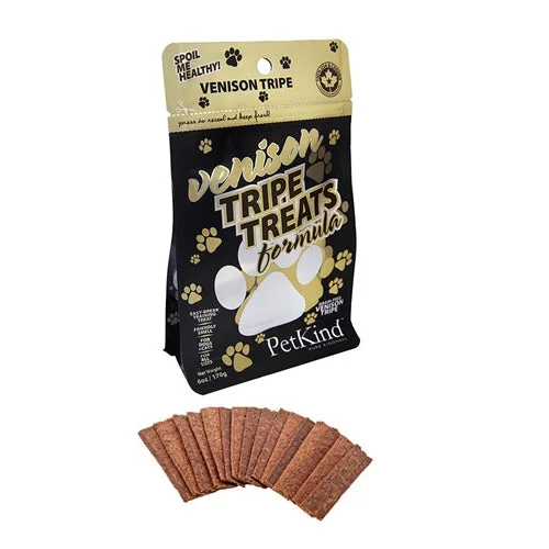 Petkind Green Venison Tripe Dog Treats