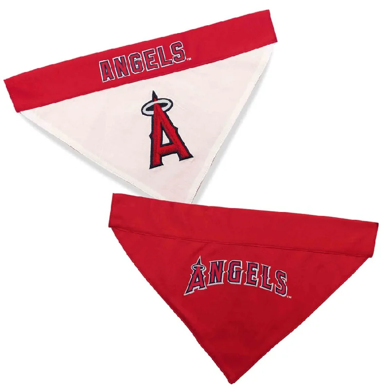 Pets First MLB Reversible Dog Bandana - Angels Size L/XL