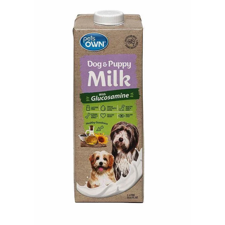 Pets Own Dog and Puppy Milk 1L