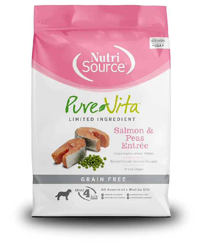 PureVita Grain Free Salmon and Peas Dry Dog Food