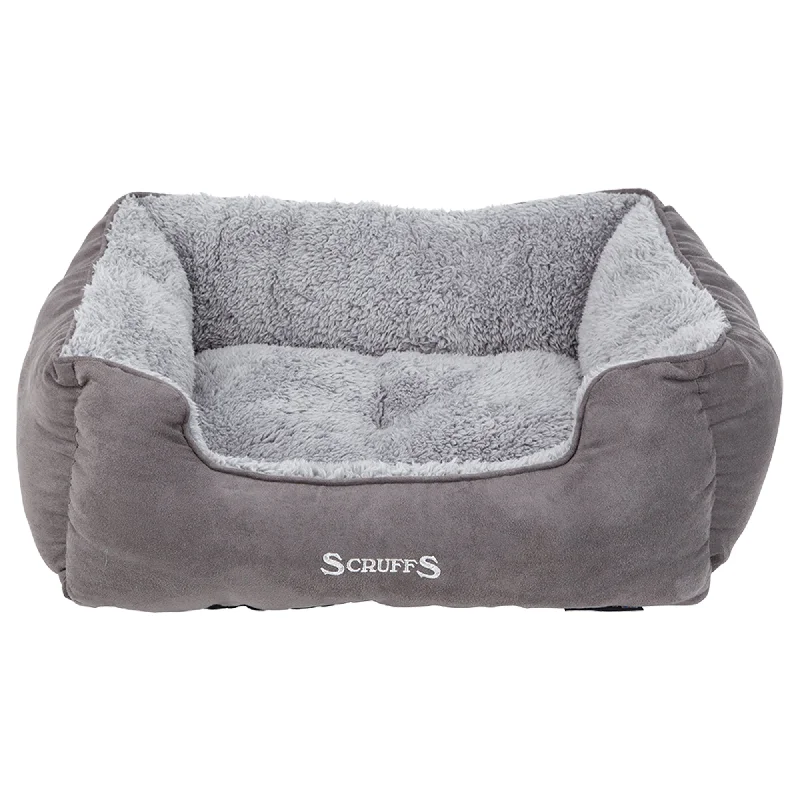 Scruffs - Cosy Box Bed Grey (60 x 50cm)