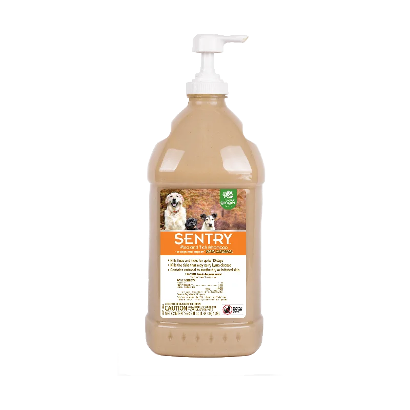 Sentry Flea & Tick Oatmeal Shampoo Dog 63.5OZ