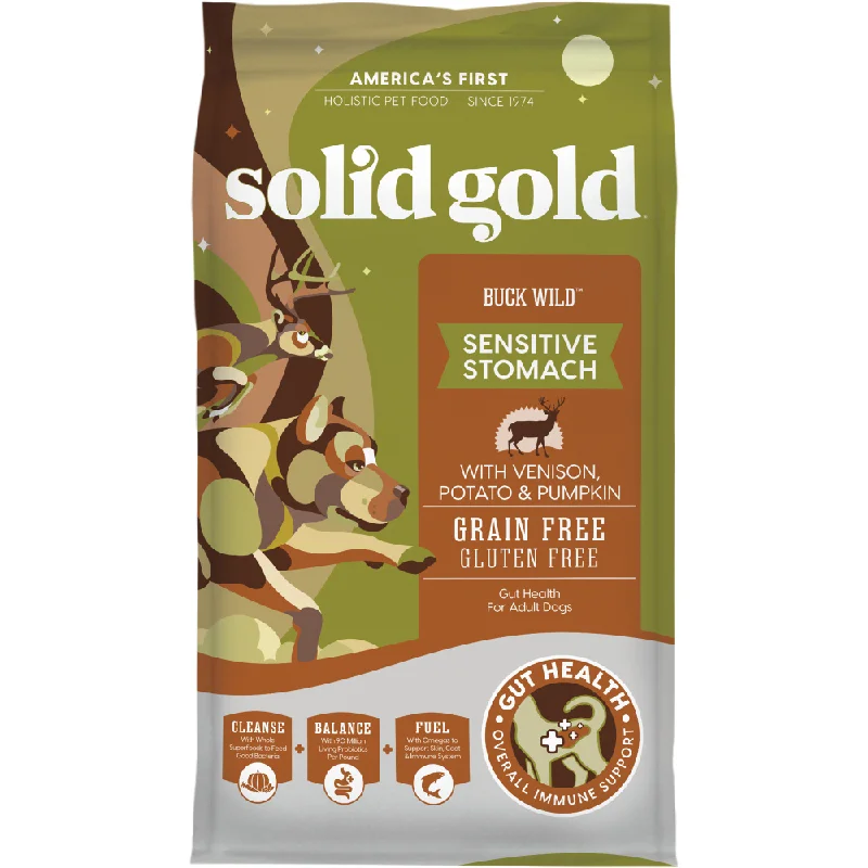 Solid Gold Nutrientboost Buck Wild Vension Potato & Pumpkin Recipe Dry Dog Food