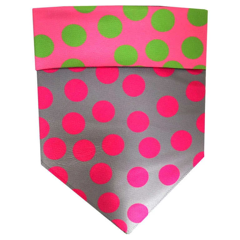 Sport Bandana - Green/Pink/Grey