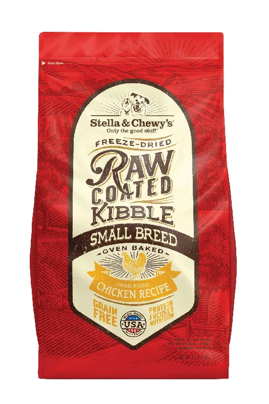 Stella and Chewy's Raw Coated Cage-Free Chicken Recipe Small Breed Dry Dog Food