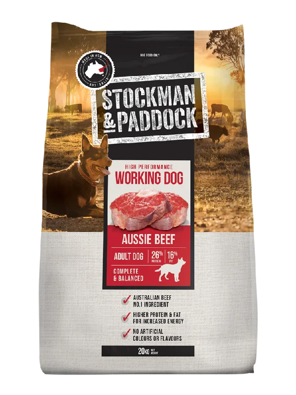 Stockman & Paddock - Working Dog Dry Food (20kg)