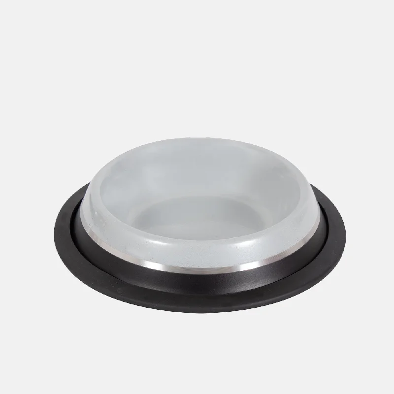 Stripe Stainless Steel Pet Bowl