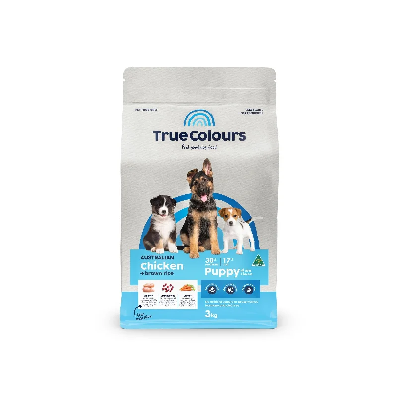 True Colours Puppy Chicken & Brown Rice Dry Dog Food