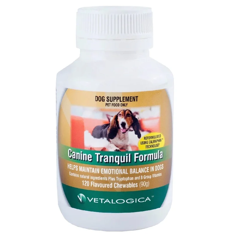 Vetalogica Canine Tranquil Formula Supplement 120 Pack