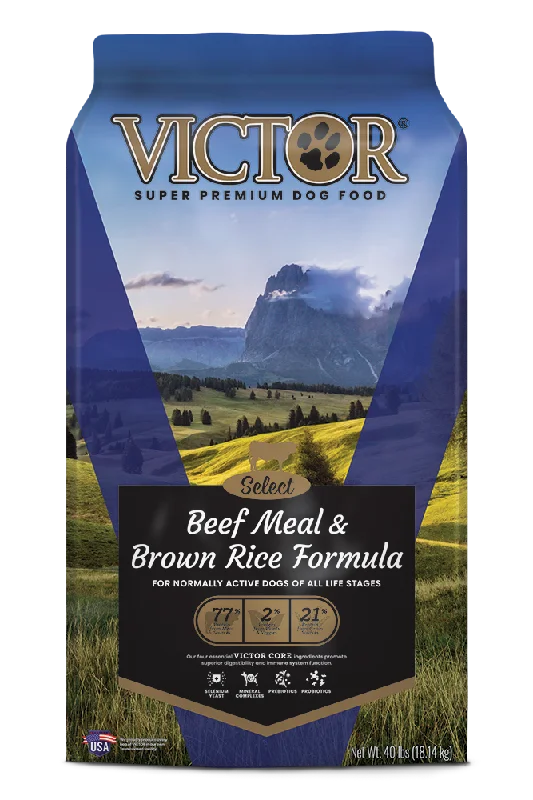 Victor Select Beef Meal and Brown Rice Dog Food