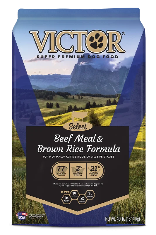 Victor Select Beef Meal & Brown Rice Formula Dry Dog Food