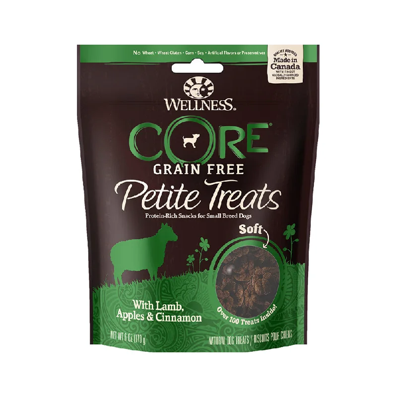 CORE Petite Treats Lamb, Apples & Cinnamon Recipe Soft Mini Bites Grain-Free Dog Treats