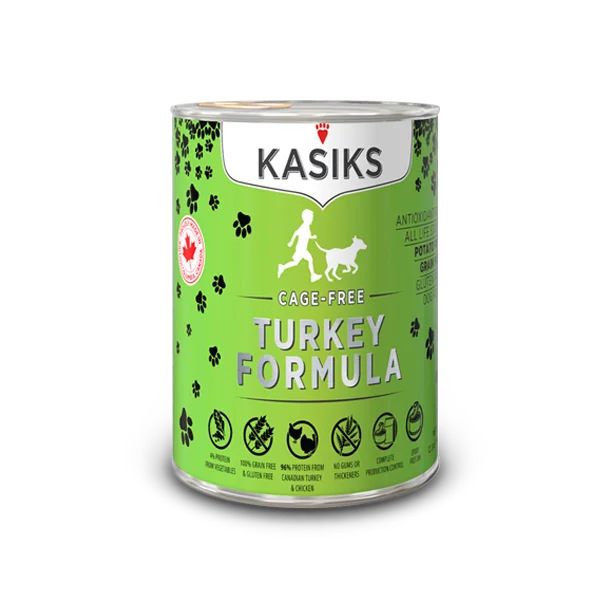 Kasiks Cage Free Turkey 12.2oz can