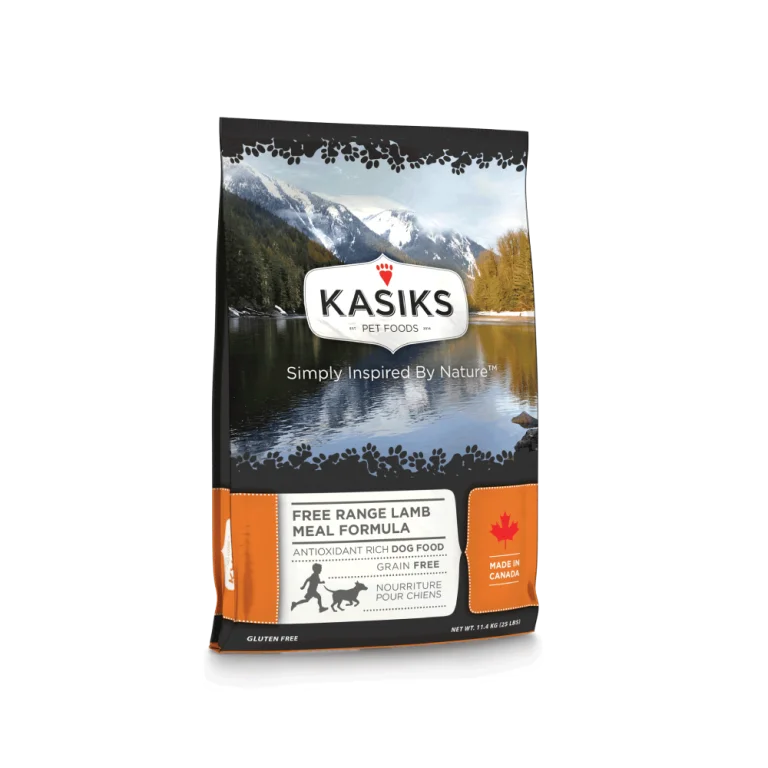 Kasiks Free Range Lamb kibble 25#