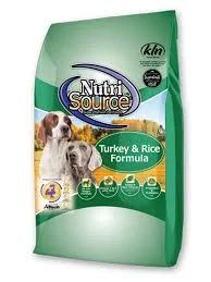 Nutrisource Dog Food Turkey/Rice 5#