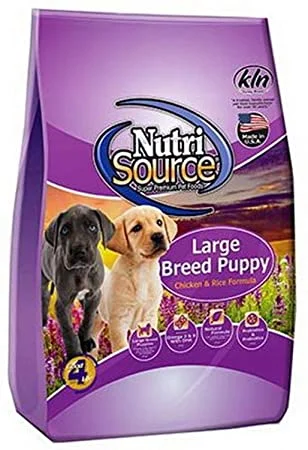 Nutrisource Large Breed Chicken/Rice Puppy 30#