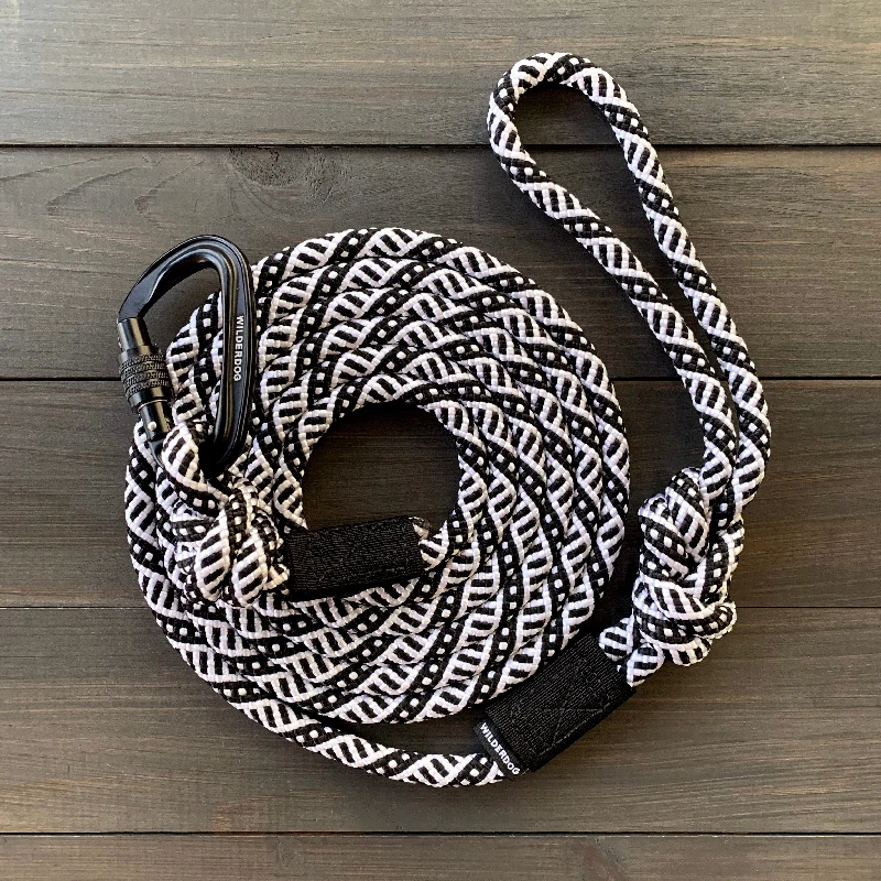 Black and White Leash