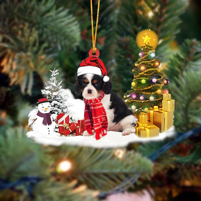 Cavalier King Charles Spaniel Christmas Ornament SM171