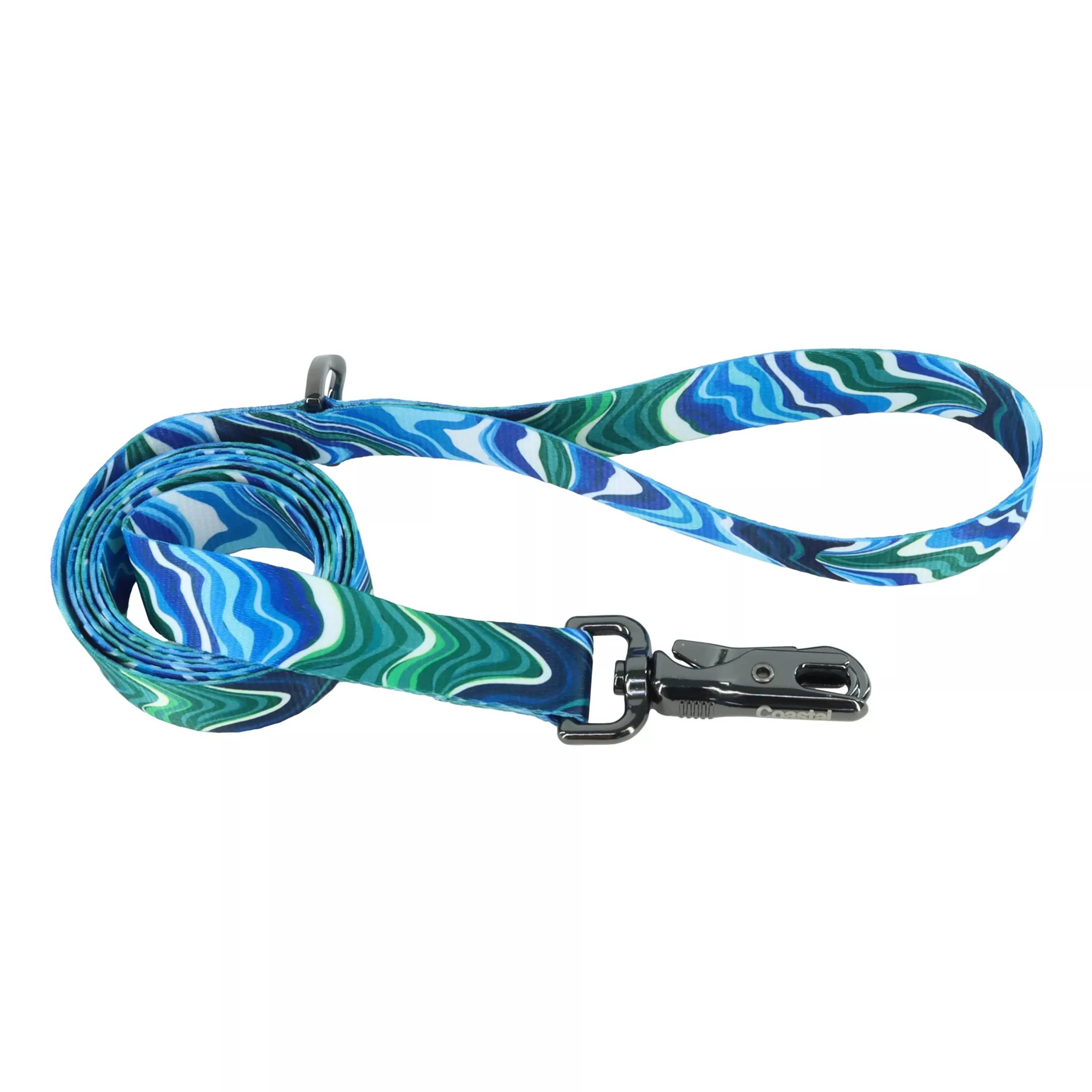 Coastal Pet Products Inspire Fashion Dog Leash in Malachite Magic