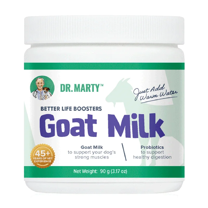 DR. MARTY Better Life Boosters Goat Milk Powder Health Supplement for Dogs